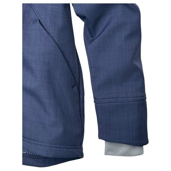 Under Armour Jacket Womens XS Loose ColdGear Pockets Full Zip Hoodie Sporty Blue - Picture 4 of 15